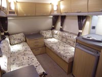 caravan seating - sprite alpine 2